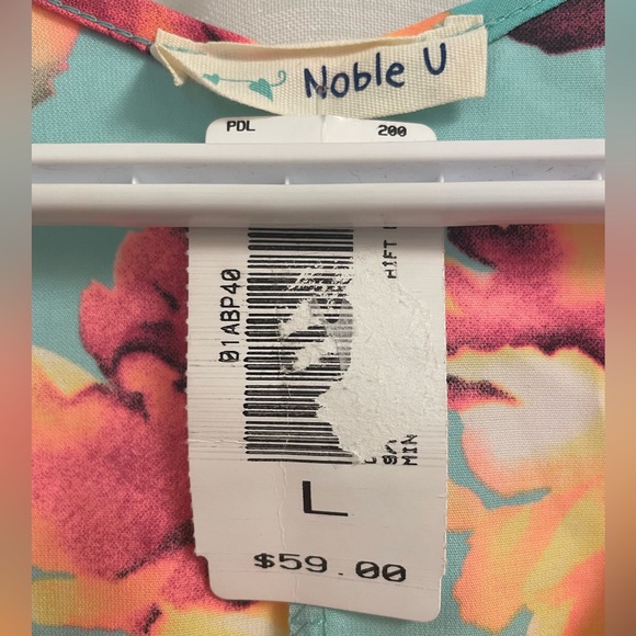 Noble U Floral T-shirt Dress - Picture 4 of 4